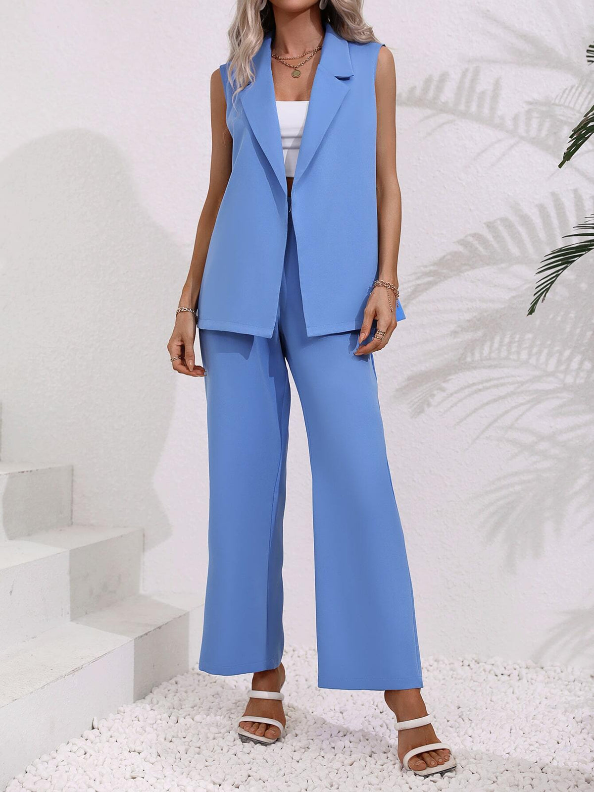 Conjunto Alfaiataria Istambul Azul