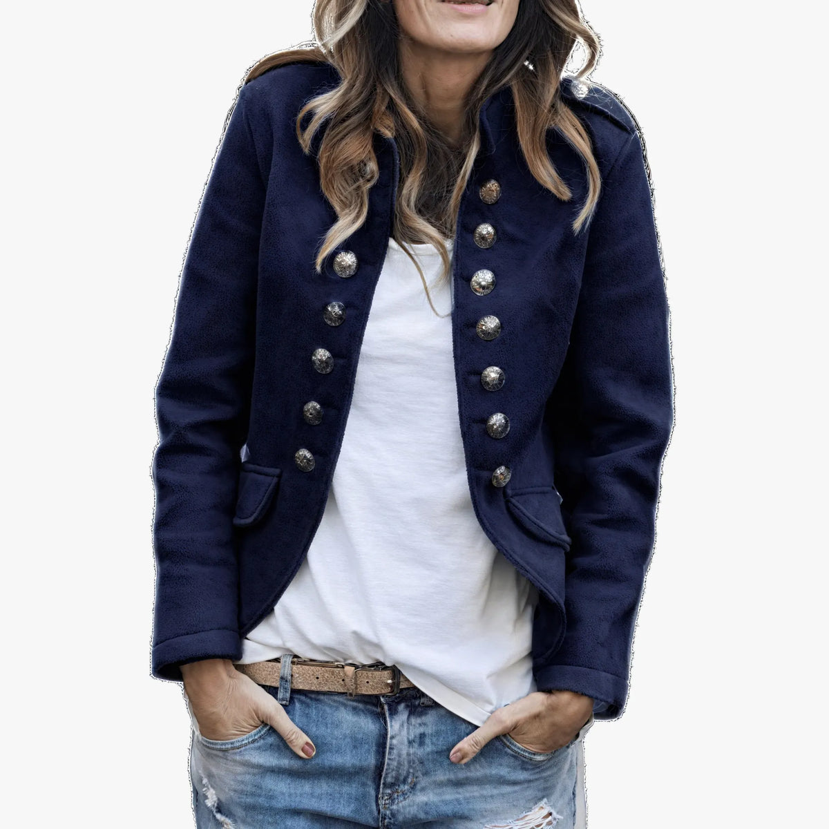 Militärisch inspirierte Jacke