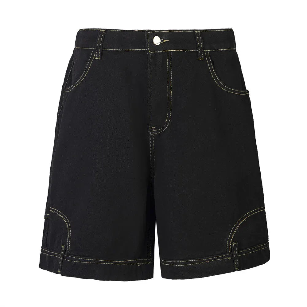 MAUD | Denim Shorts met Urban Oversized Look – Stoer, Comfortabel & Streetproof