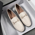 Klassische Leder Slipper FÃ¼r Herren Stilvoll & Bequem