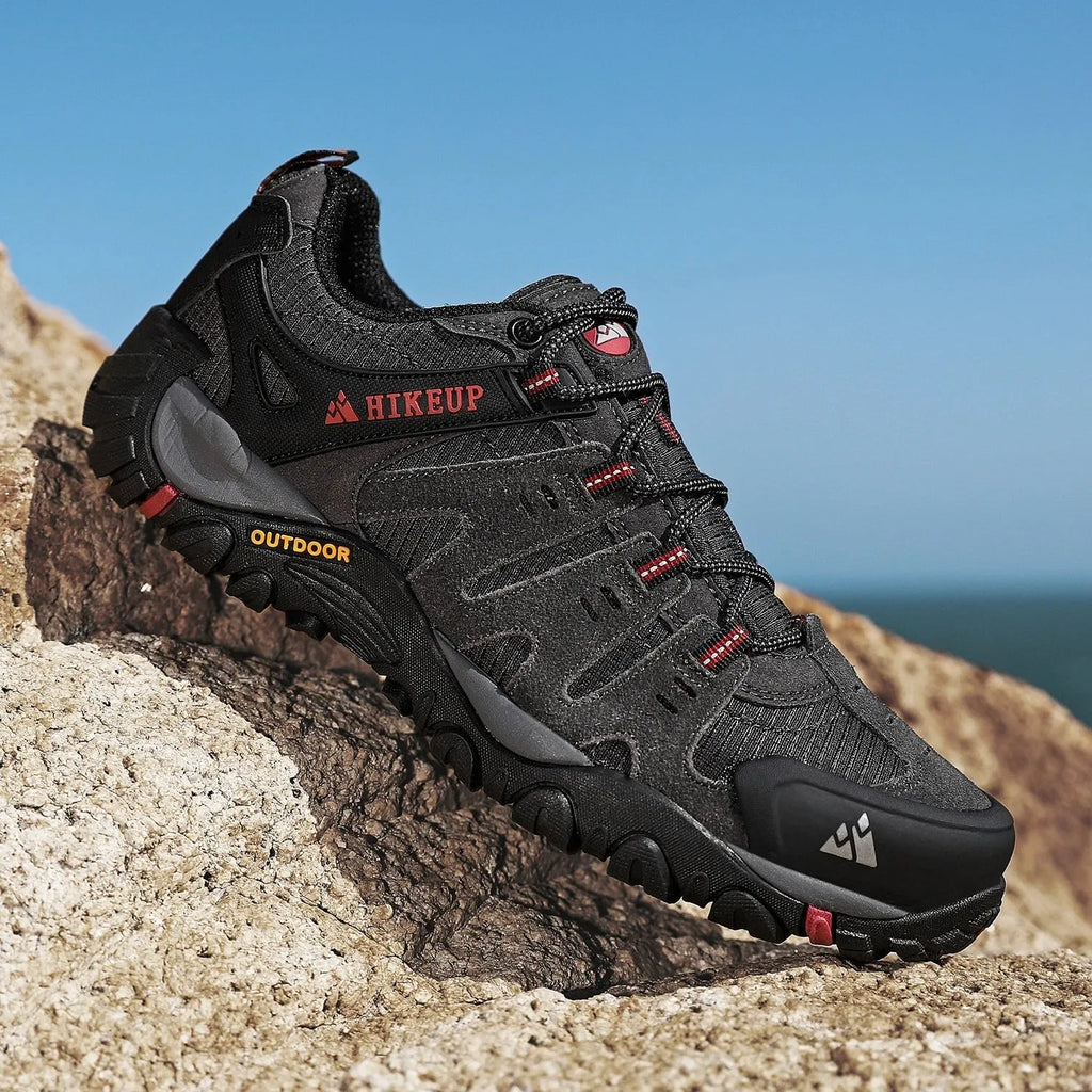Niedrig Wasserabweisende Wanderschuhe Mit Robuster Sohle Für Herren