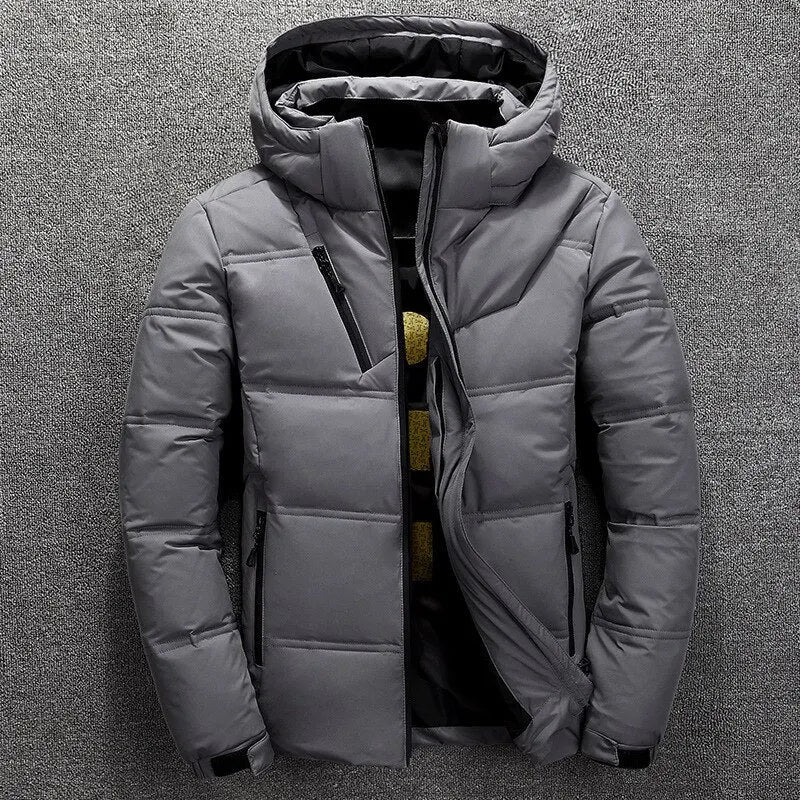 - Extra warme abnehmbare Winterjacke mit Kapuze