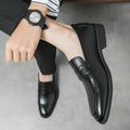 Herren Sommer Loafer Plateau