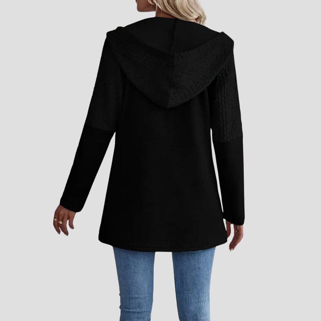 Lange Zip-Up Dames Hoodie Cardigan – Waar Comfort Luxe Ontmoet