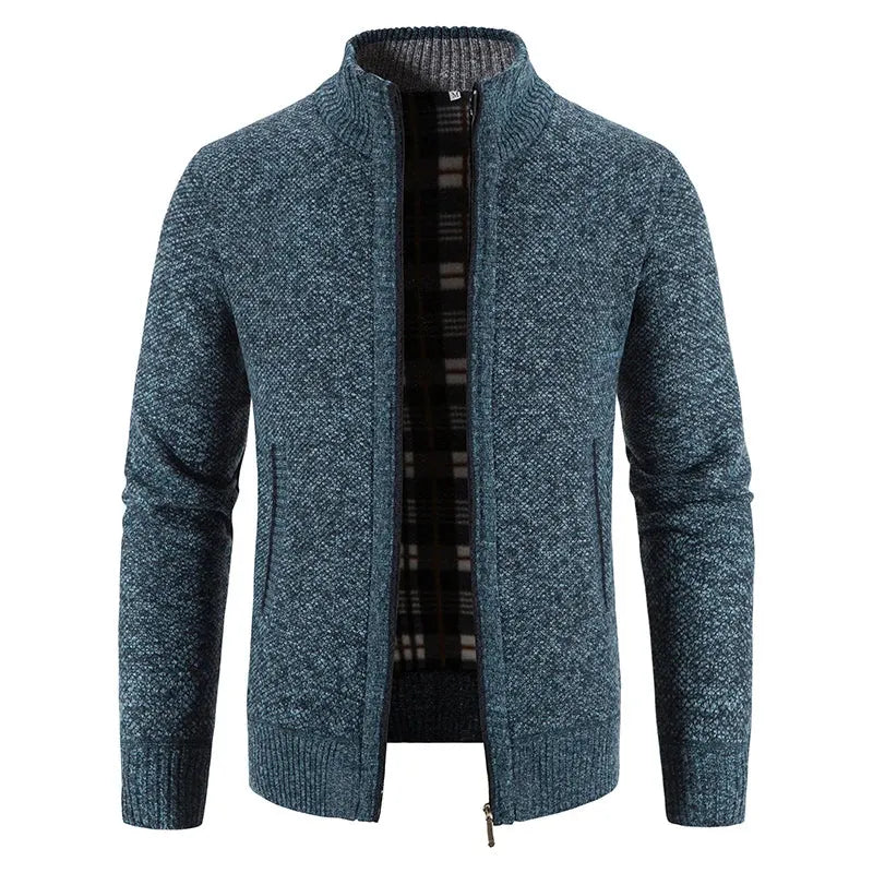 Herren Strickjacke Mit ReiÃŸverschluss Trachten