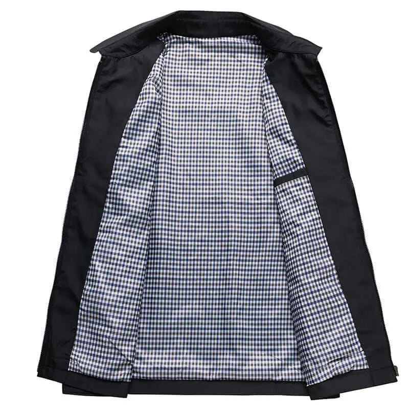 Herren Leichte Sommerjacke ReiÃŸverschluss