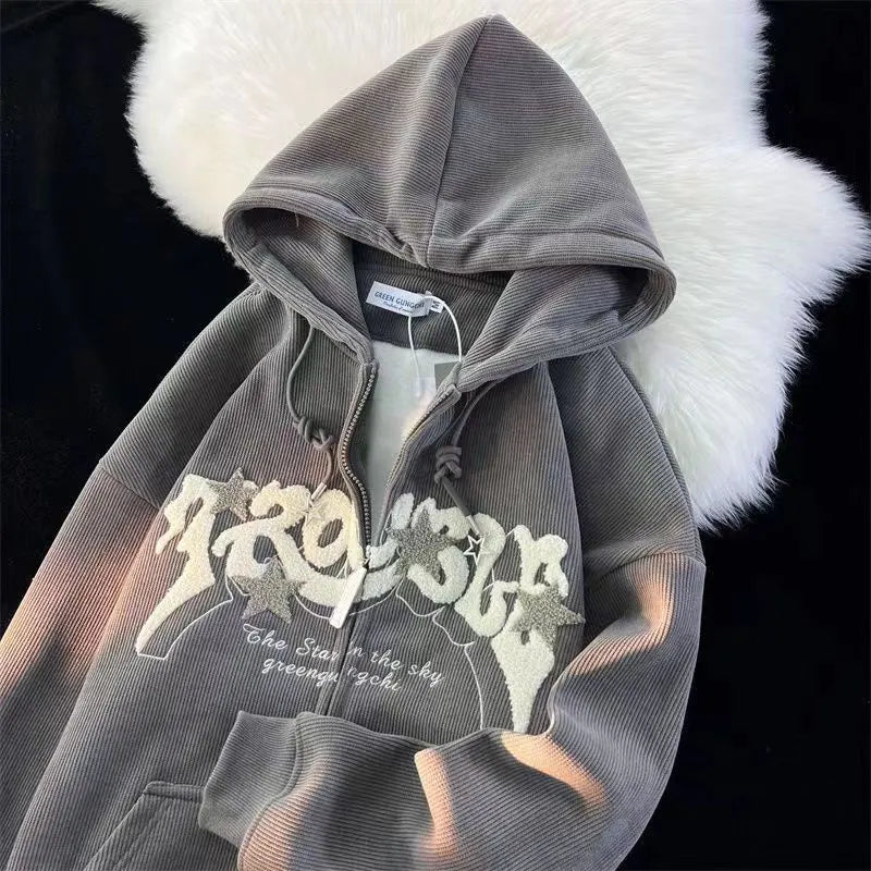 Bestickter Hoodie