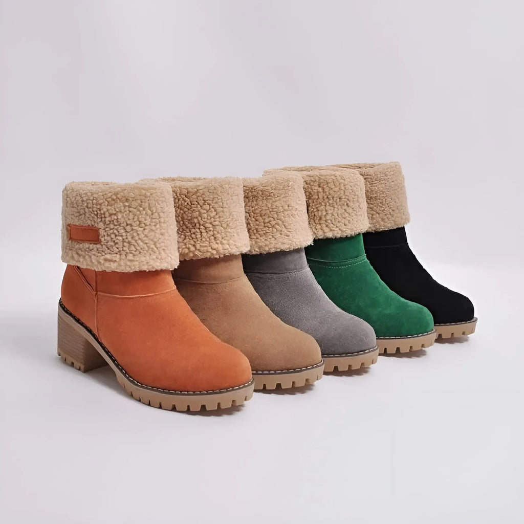 Warme Gevoerde Winterlaarzen Dames – Winterproof, Comfortabel & Stijlvol
