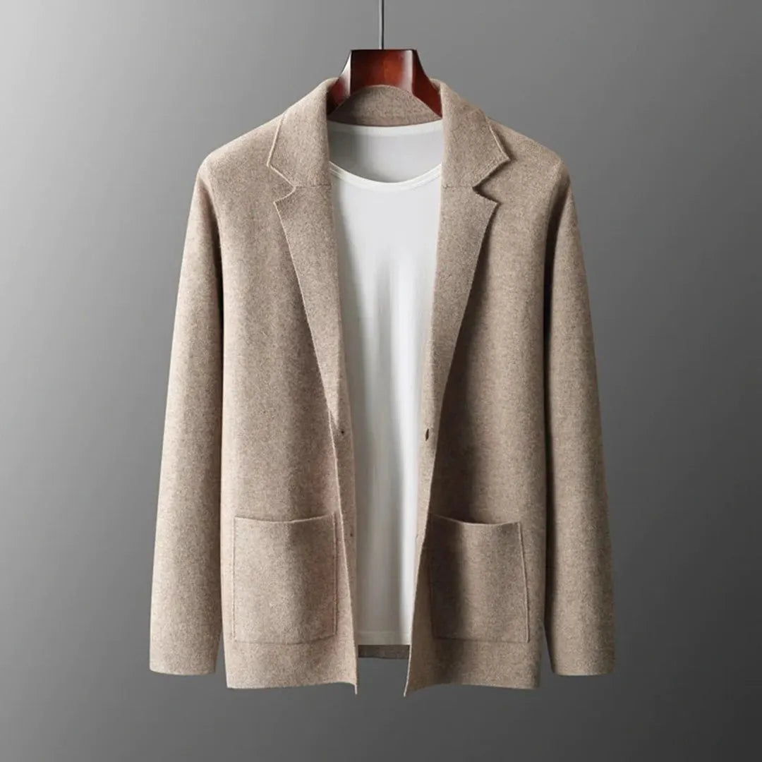 Warme Strickjacke fÃ¼r MÃ¤nner