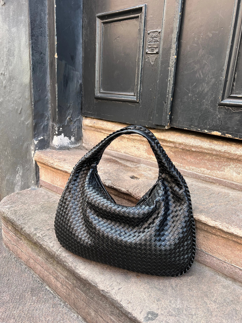 Tote Bag – Intrecciato Geweven Dames Tas, Vegan Leer & Tijdloze Elegant