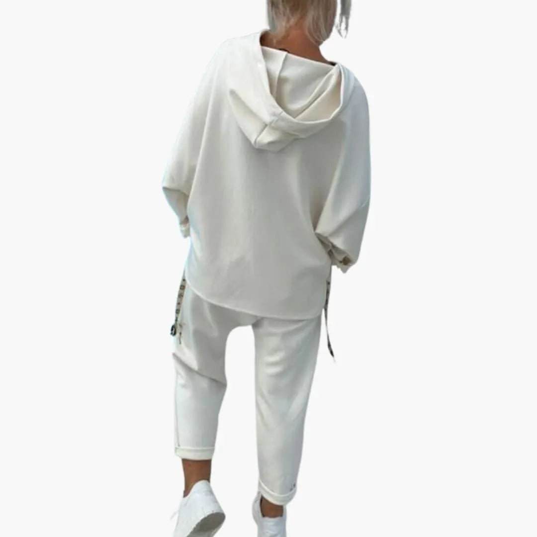 Knit Lounge Set â€“ Women's Cozy Two-Piece Loungewear Outfit