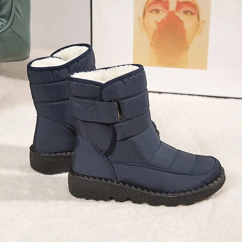 Dicker Plüsch Winter Stiefel
