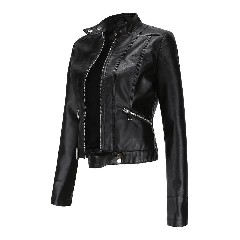 Elegante Leren Jas Voor Dames â€“ Tijdloos, Duurzaam & Comfortabel