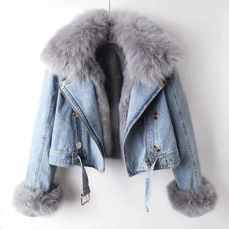 SCHICKE JEANSJACKE