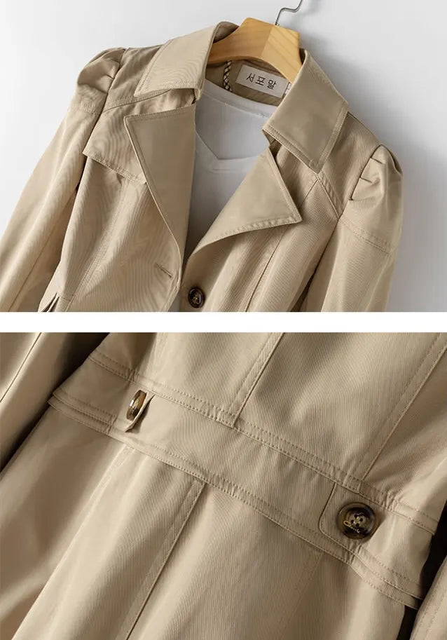 ELEGANTER UND LÃ„SSIGER WINDBREAKER