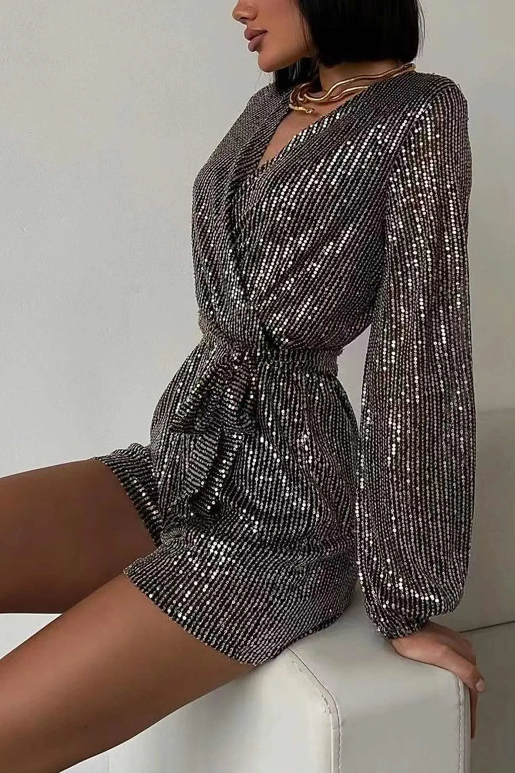 VONNE | Glitter Avond Jumpsuit Voor Dames - Verleidelijk, Stijlvol & Zelfverzekerd