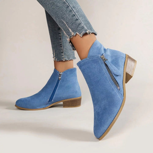 -  OrthopÃ¤dische Lederstiefel fÃ¼r Frauen