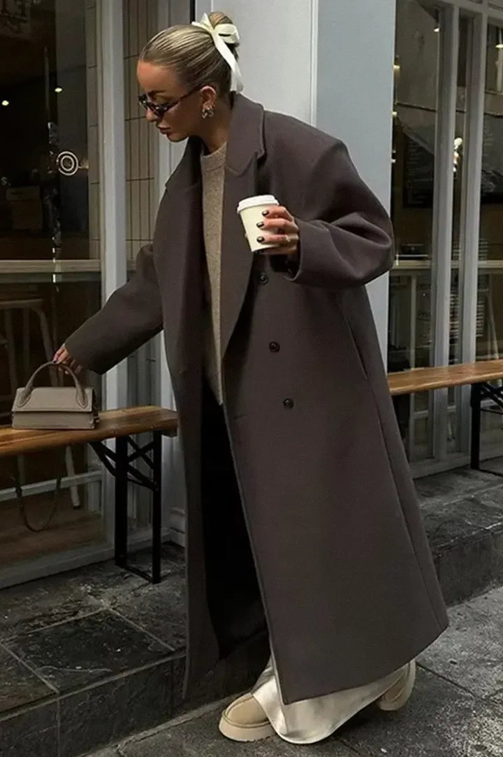Oversized Mantel Jas Voor Dames – Elegant, Warm & Perfect Voor De Herfst