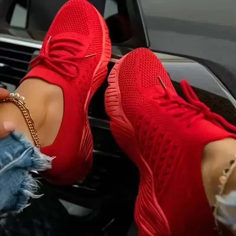 Orthopädische Mesh-Damensneaker