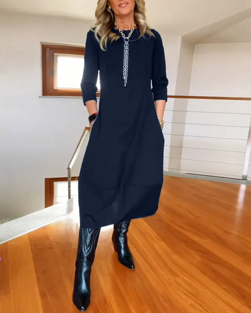 Vibeke - Elegant og komfortabel kjole