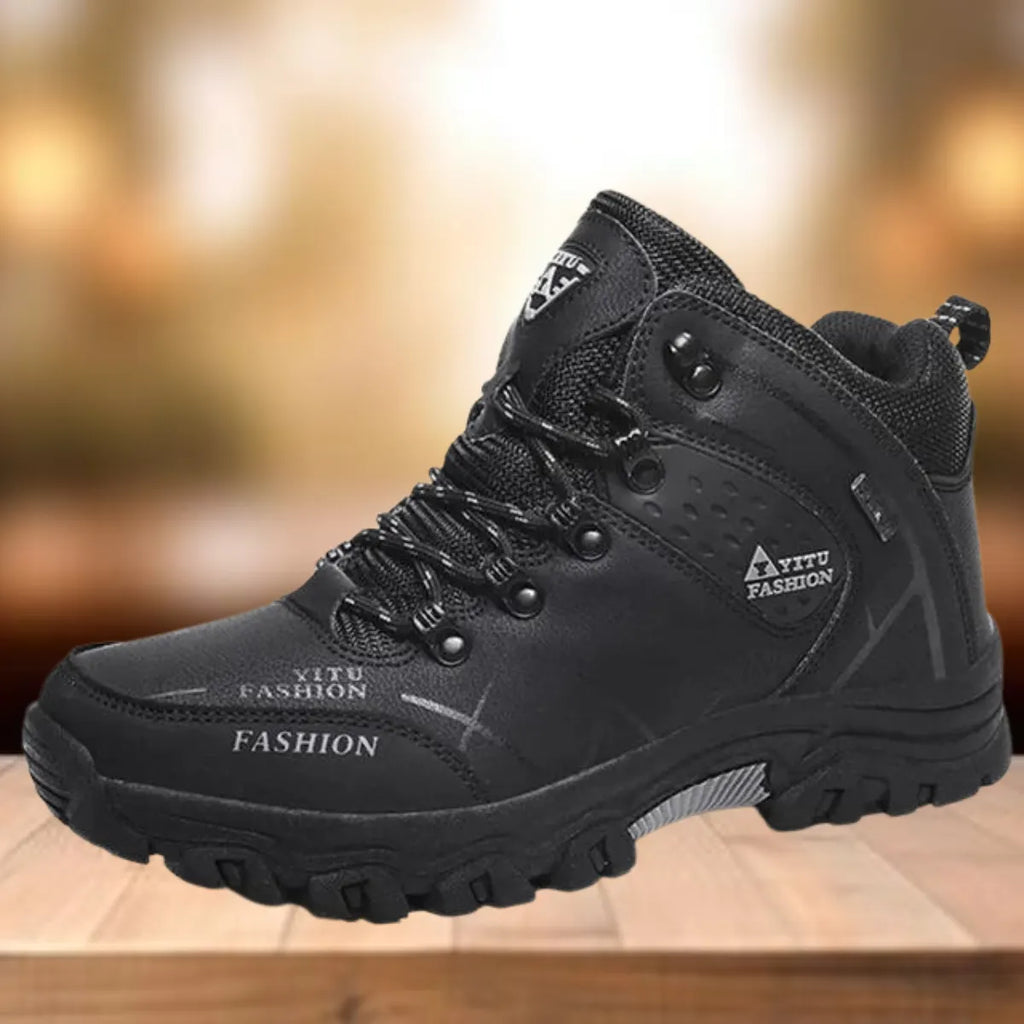 Wasserdicht Vegan Leder Trekkingschuhe Herrenschuhe