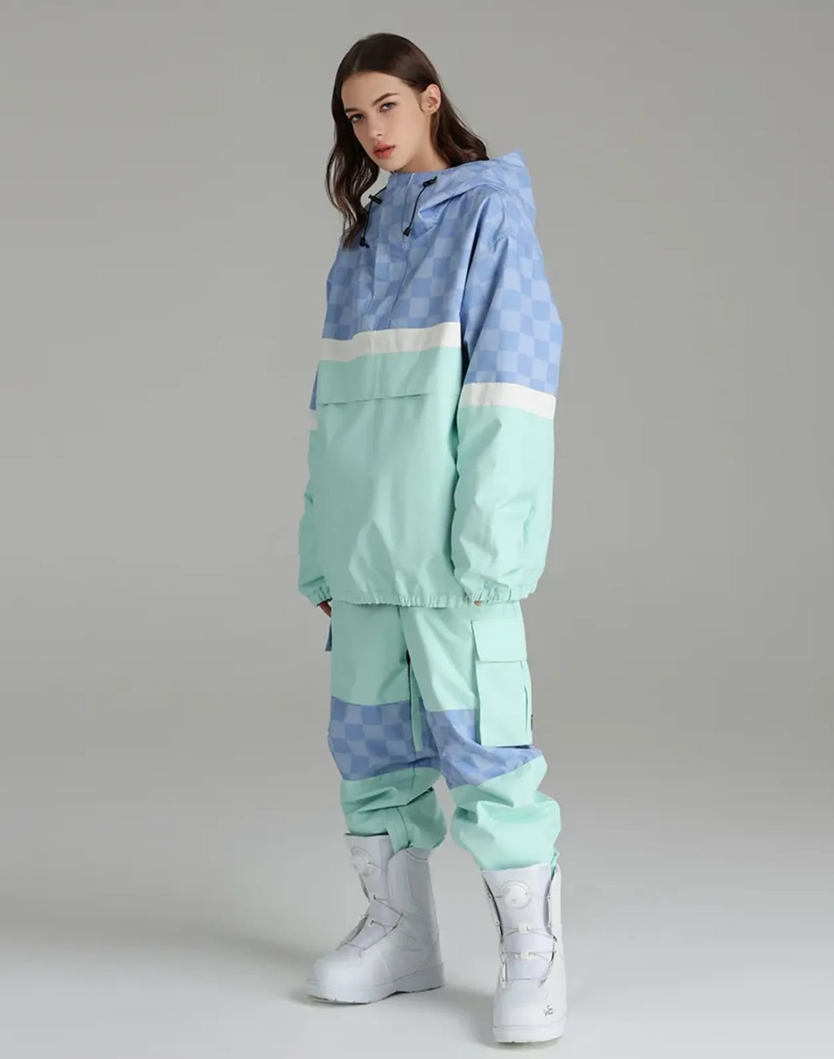 Dames Snowboard Kleding Set â€“ Oversized, Waterdicht, Winddicht & Warm