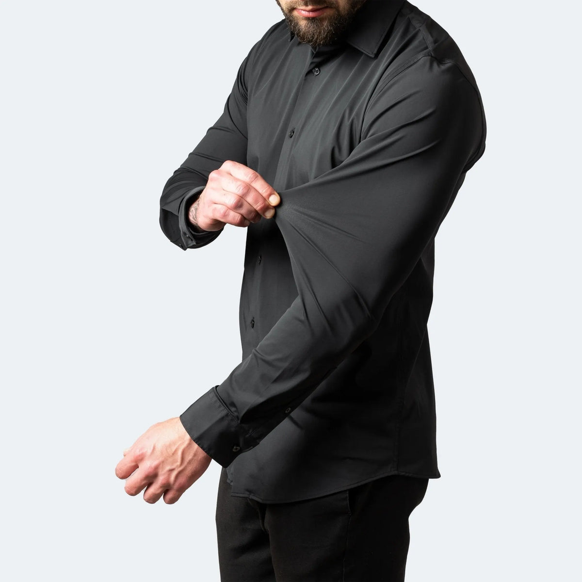 Komforthemd Knitterfrei Stretch
