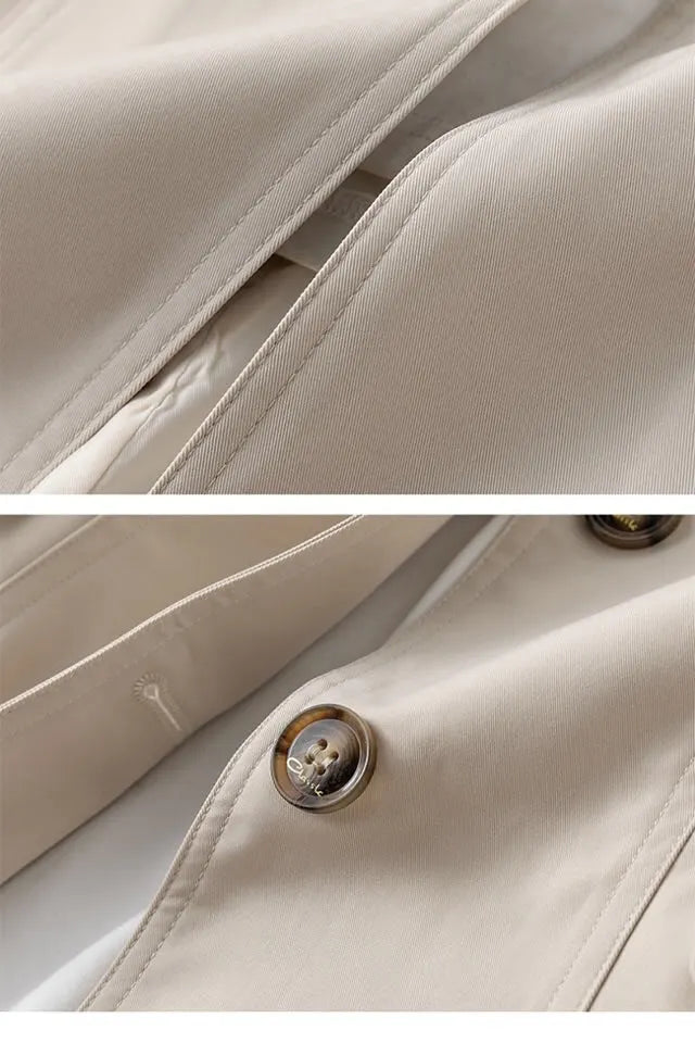 ELEGANTER UND LÃ„SSIGER WINDBREAKER