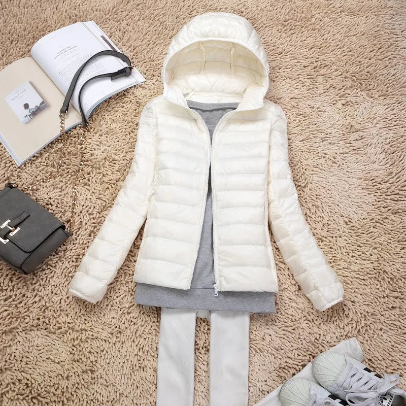 IMARA | Leichte Übergangsjacke mit Kapuze für Damen