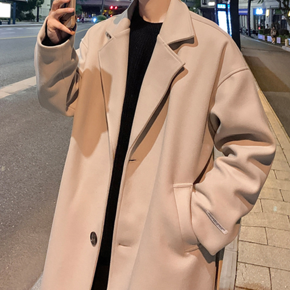 Klassischer Trenchcoat FÃ¼r Herren