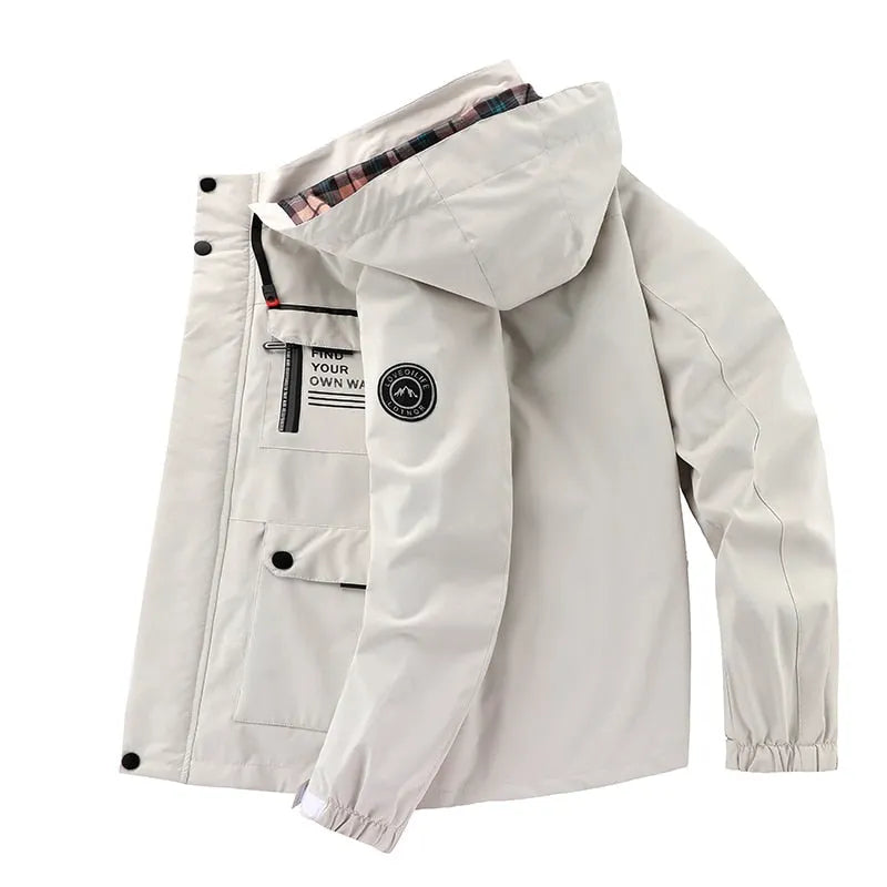 Wasserdichte Outdoorjacke FÃ¼r Herren