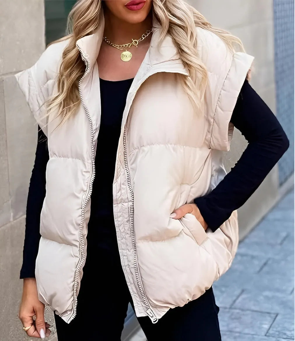 KATRIN | Modieuze Bodywarmer Voor Dames – Comfortabel, Stijlvol & Perfect Voor Elke Look