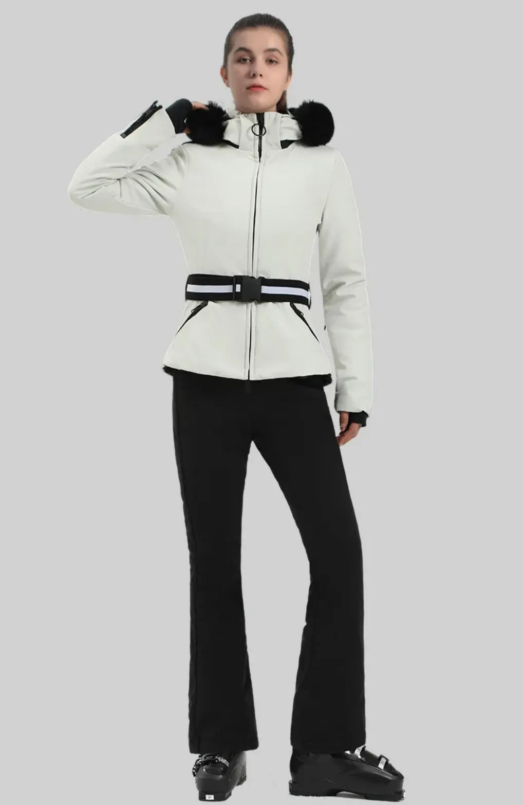 Dames Ski Jas Waterdicht & Winddicht â€“ Warm, Functioneel & Stijlvol Voor De Wintersport