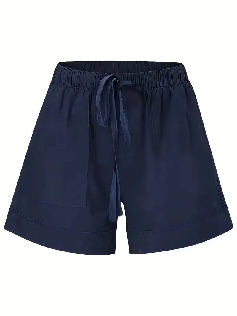 Casual Summer Pants for Women with Elastic Waistband