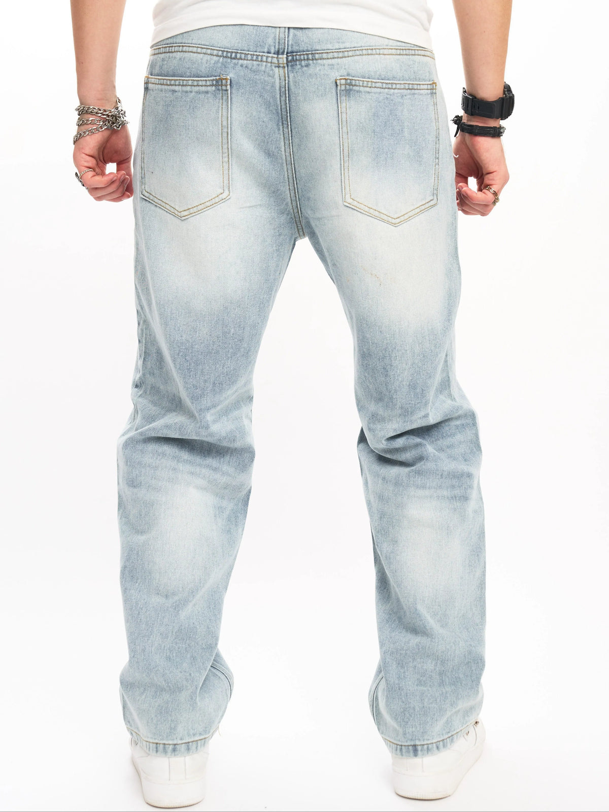 Bequeme Herrenjeans Mit Lockerer Passform