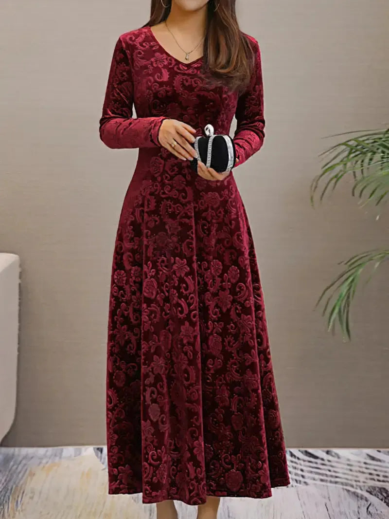- Elegantes ausgestelltes A-Linien-Kleid