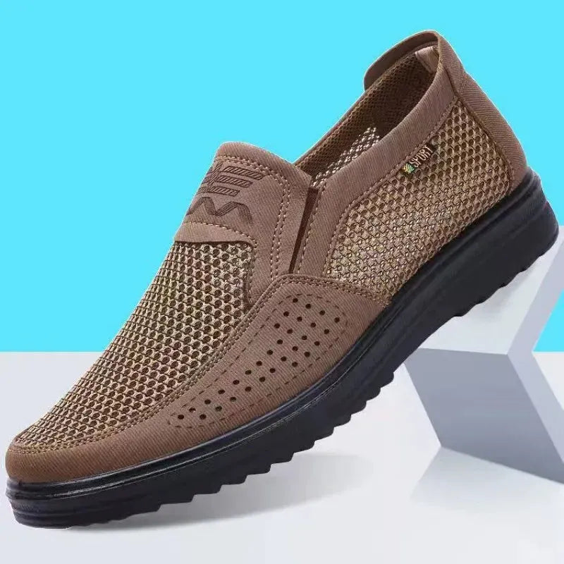 Herren Leder Loafer