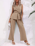 Conjunto Feminino Alfaiataria Bege Istambul