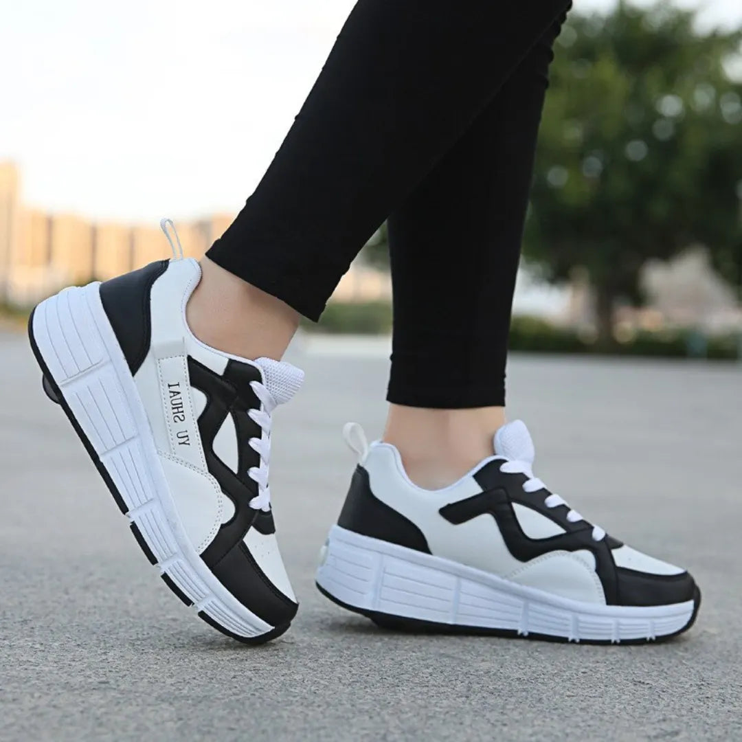 Rollschuh-Sneaker: Moderner Freizeit-Look