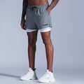 Laufshorts FÃ¼r Herren 2 in 1 Schnelltrocknend FÃ¼r Joggen, Fitnessstudio Und Training Davorio