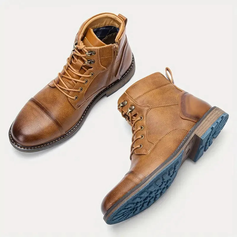 Leder Voyager Stiefel
