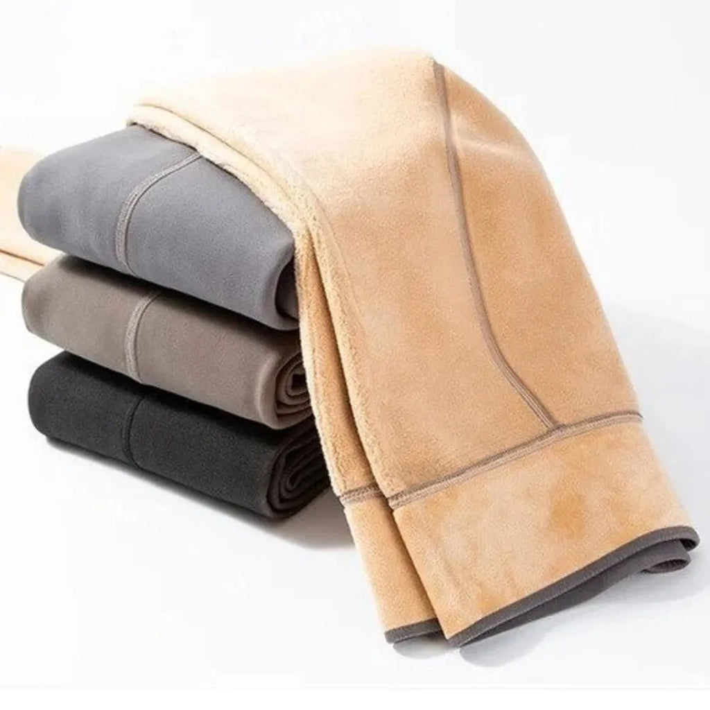 Warme Superstretch PlÃ¼schstrumpfhose