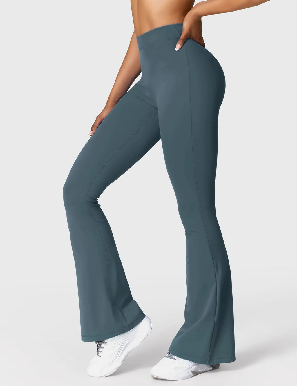 Mary | Flared Scrunch Leggings