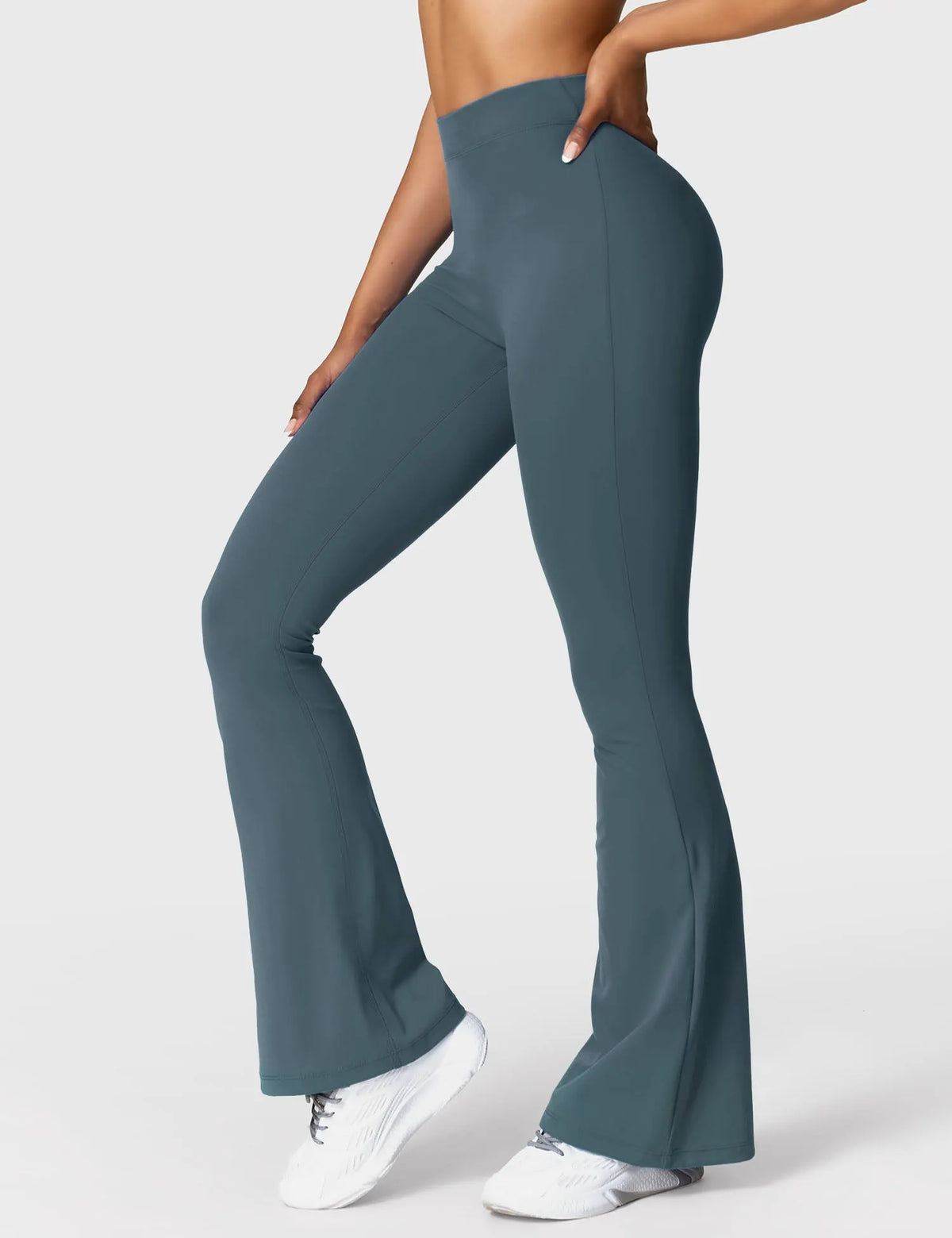 Mary | Flared Scrunch Leggings