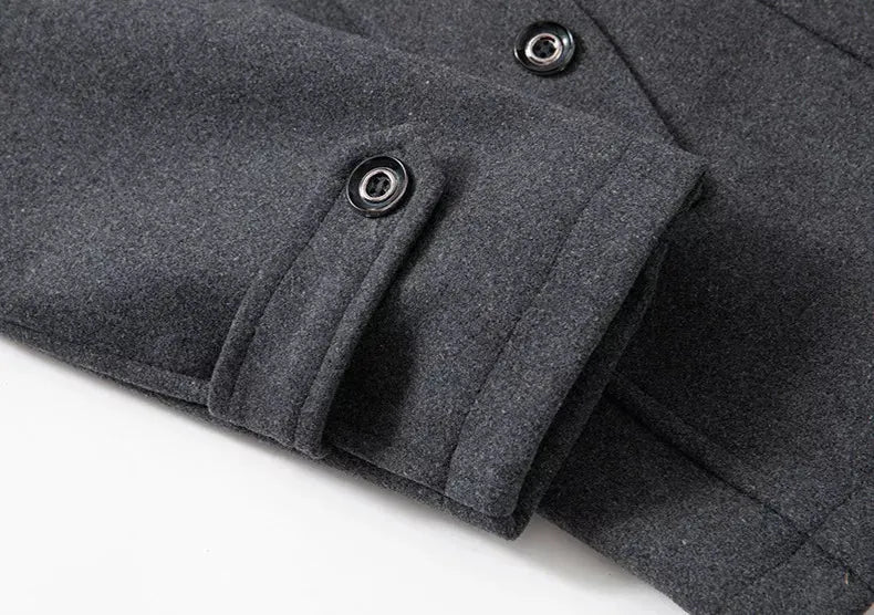 Lange elegante Herrenjacke