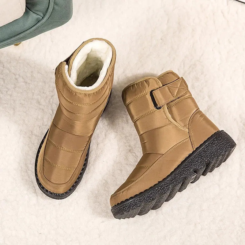 Dicker Plüsch Winter Stiefel