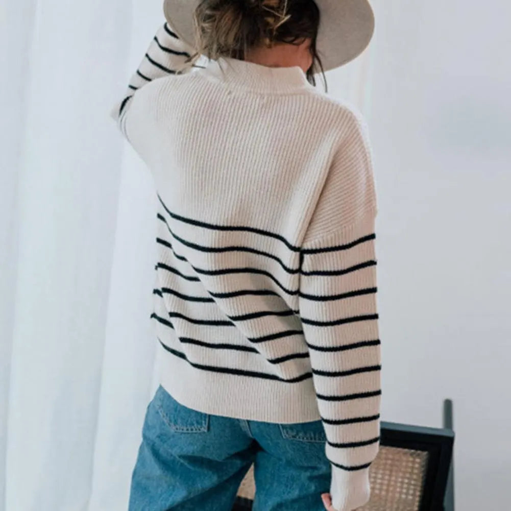 Pullover mit Reißverschluss