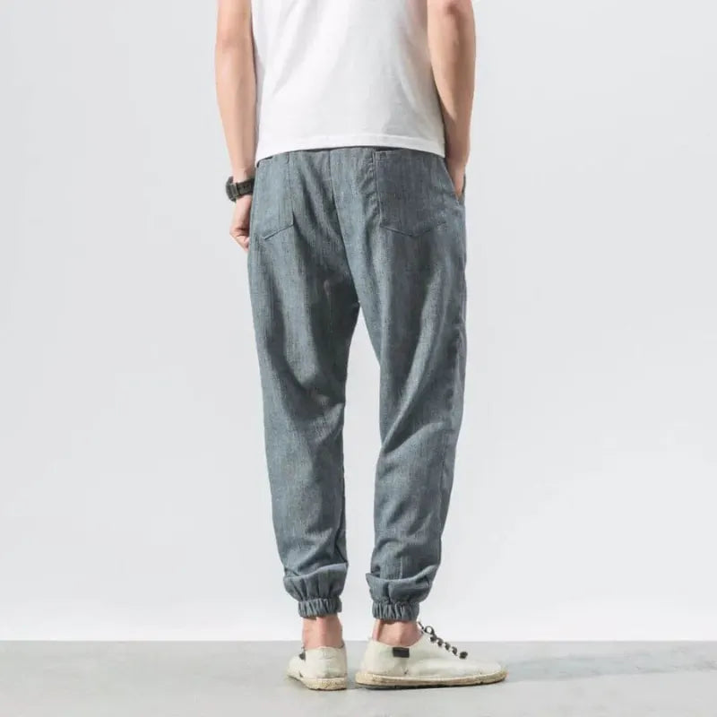 Herren Sommer Hose In Beige