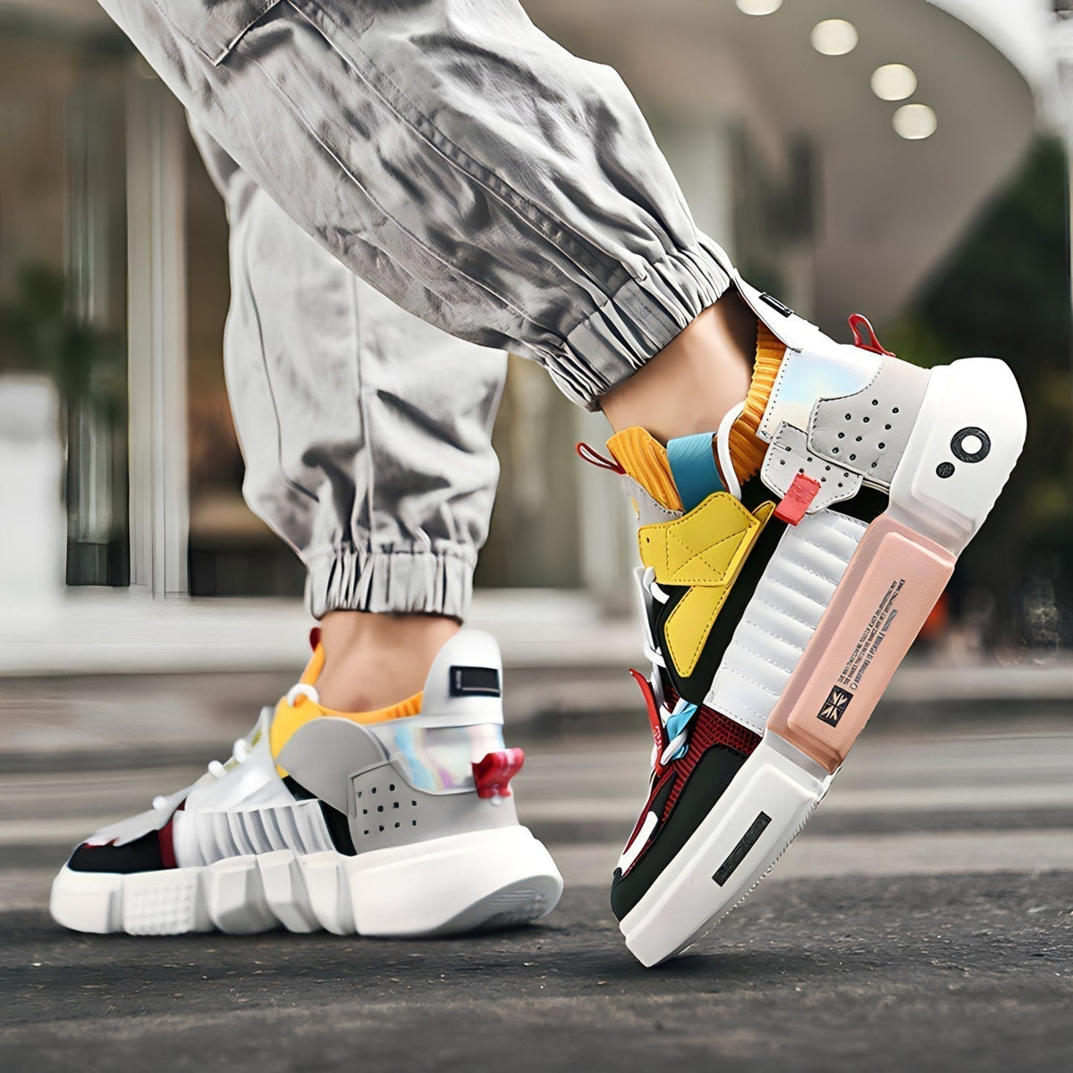 Streetwear Sneakers Gemischte Farben