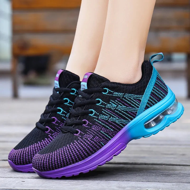 Luftige Lauf-Lieblinge Damen Atmungsaktive Leichtgewichtige Laufschuhe